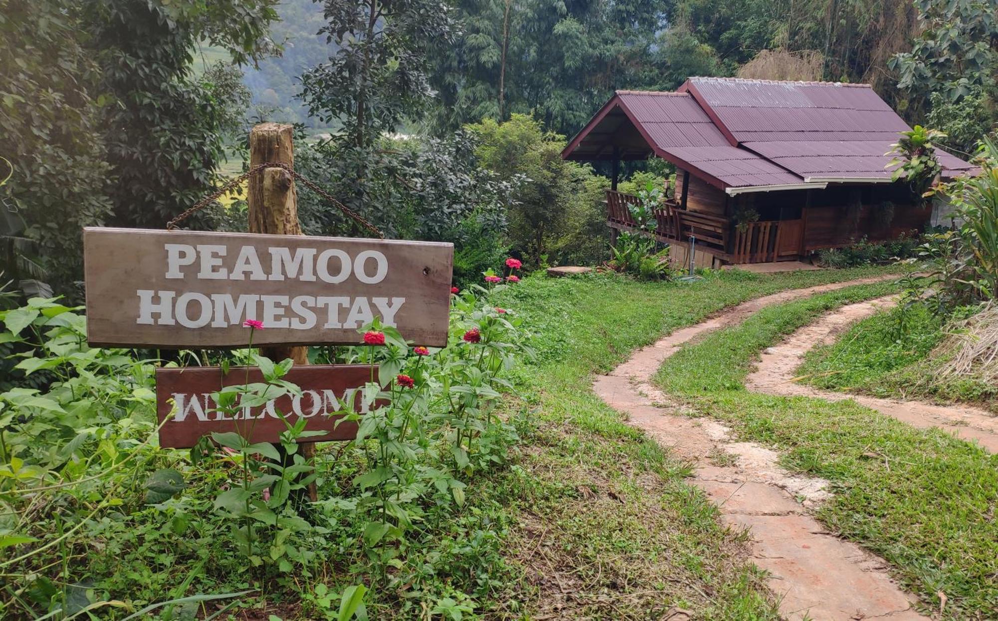 Peamoo Homestay Chom Thong Eksteriør billede
